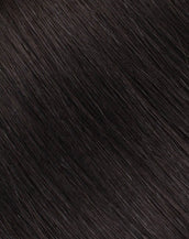 BELLAMI Silk Seam 180g 20" Off Black (1B) Natural Clip-In Hair Extensions