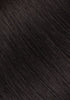 BELLAMI Silk Seam 50g 20" Volumizing Weft Off Black (1B) Natural Clip-In Hair Extension
