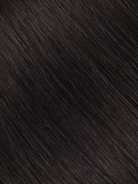 BELLAMI Professional Flex Weft | 22" 160g Off Black (#1B) Natural Hair Extensions
