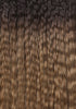 BELLAMI Professional Silk Seam™ | 200g 16" Dark Brown/Ash Brown Ombre Blowout Textured Hair Extensions