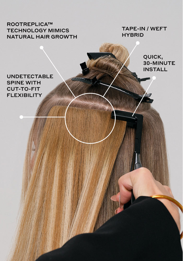 BELLAMI Professional Tape-In Express Weft 20