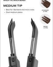 BELLAMI Professional | Keratin Tip Convertible Fusion Tool