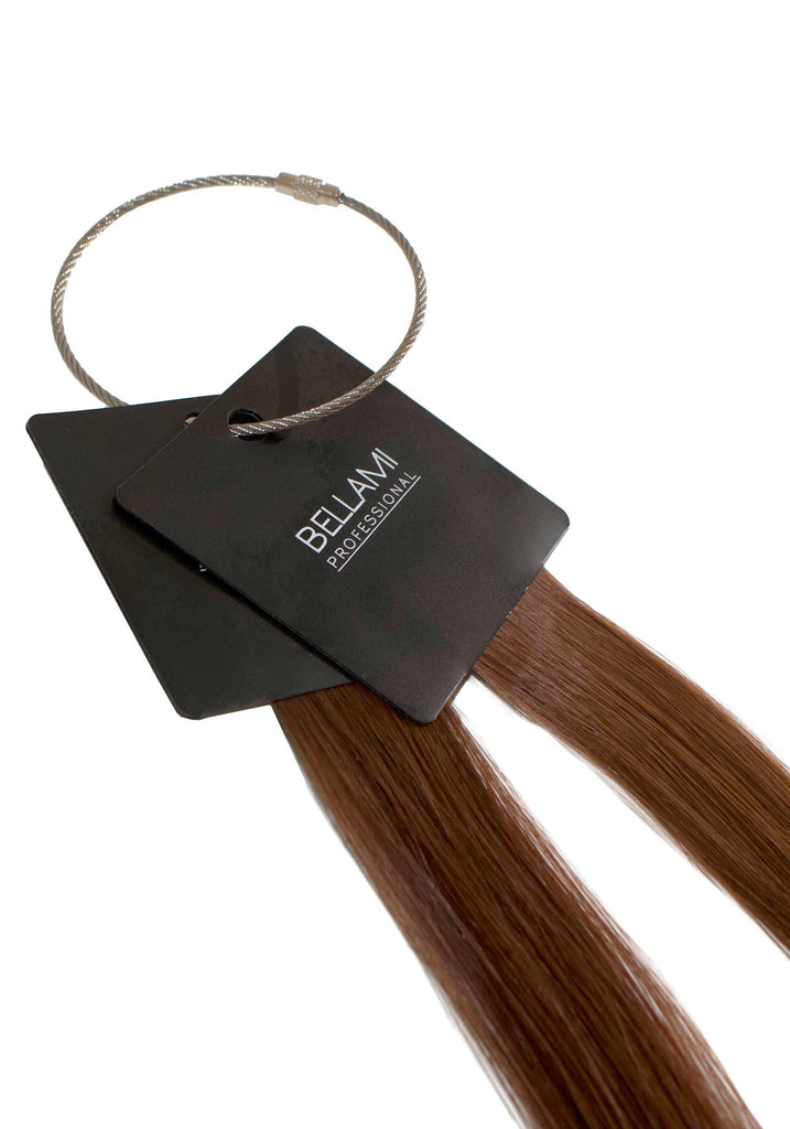 Bellami Professional Color Ring Bundle Dark Maple Brown N530 & Bron