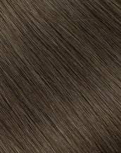 BELLAMI Professional Flex Weft 16" 120g Walnut Brown #3 Natural Hair Extensions