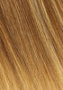 BELLAMI Professional Silk Seam™ | 140g 18" Warm Brown/Honey Blonde (17/24) Ombre Clip-In Hair Extensions