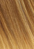 BELLAMI Silk Seam 140g 18" Warm Brown/Honey Blonde (17/24) Ombre Clip-In Hair Extensions