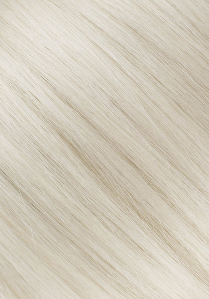 BELLAMI Professional Flex Weft 24" 175g White Blonde #80 Natural Hair Extensions