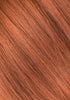 BELLAMI Silk Seam 60g 24" Volumizing Weft Vibrant Red (33) Natural Clip-In Hair Extension