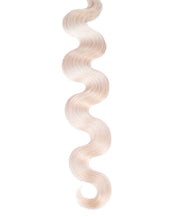 BELLAMI Professional Tape-In 24" 55g Ash Blonde #60 Natural Body Wave Hair Extensions