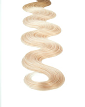 BELLAMI Professional I-Tips 24" 25g Ash Brown/Golden Blonde #8/#610 Rooted Body Wave Hair Extensions