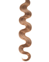 BELLAMI Professional Keratin Tip 24" 25g  Caramel Blonde #18/#46 Marble Blends Body Wave Hair Extensions