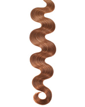 BELLAMI Professional Keratin Tip 24" 25g  Chestnut Brown #6 Natural Body Wave Hair Extensions