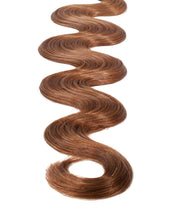 BELLAMI Professional Keratin Tip 16" 25g  Chestnut Brown #6 Natural Body Wave Hair Extensions