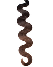 BELLAMI Professional Tape-In 16" 50g Chocolate mahogany #1B/#2/#4 Sombre Body Wave Hair Extensions