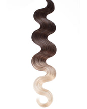 BELLAMI Professional Tape-In 20" 50g Dark Brown/Creamy Blonde #2/#24 Ombre Body Wave Hair Extensions