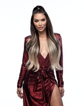 BELLAMI Silk Seam 180g 20" Dark Brown/Dirty Blonde (2/18) Clip-In Hair Extensions