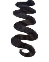 BELLAMI Professional Keratin Tip 20" 25g  Off Black #1B Natural Body Wave Hair Extensions