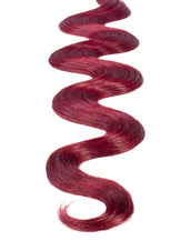 BELLAMI Professional Volume Weft 24" 175g Ruby Red #99J Natural Body Wave Hair Extensions