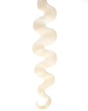 BELLAMI Professional Volume Weft 24" 175g White Blonde #80 Natural Body Wave Hair Extensions