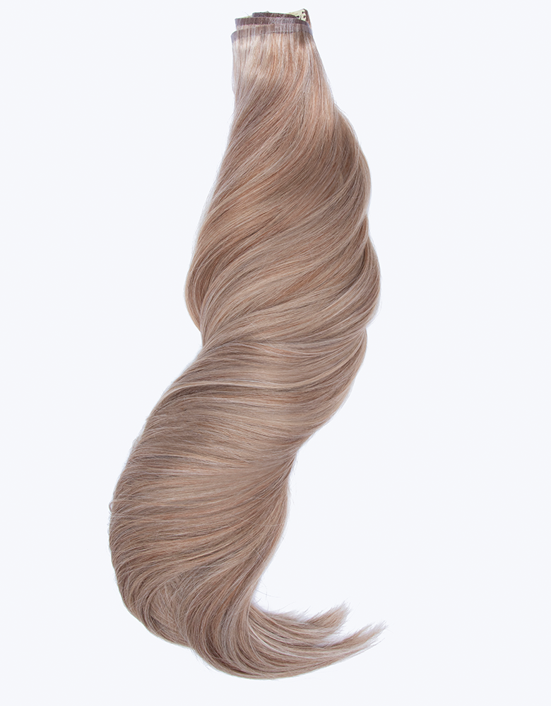 BELLAMI Professional Silk Seam™ | 240g 22" Ash Bronde Marble Blend Clip-In Hair Extensions