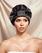 Night Cap: Mulberry Silk Hair Extension Bonnet