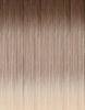 BELLAMI Professional Keratin Tip 18" 25g Cool Mochachino Brown/White Blonde #1CC/#80 Balayage Hair Extensions