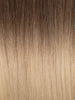 BELLAMI Professional Hand-Tied Weft 24" 88g Brown Blonde #8/#12 Rooted Hair Extensions