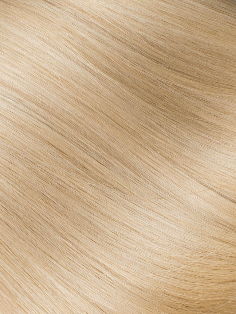 BELLAMI Professional Micro Keratin Tip 18" 25g  Butter Blonde #10/#16/#60 Natural Straight Hair Extensions