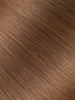 BELLAMI Professional Hand-Tied Weft 14" 48g Chestnut Brown #6 Natural Hair Extensions