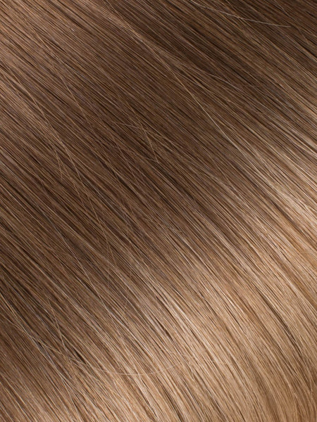 BELLAMI Professional Keratin Tip 16" 25g  Chocolate Bronzed #4/#16 Ombre Straight Hair Extensions