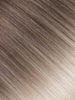 BELLAMI Professional Volume Weft 24" 175g  Dark Brown/Creamy Blonde #2/#24 Ombre Straight Hair Extensions