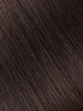 BELLAMI Professional Keratin Tip | 24" 25g  Dark Brown #2 Natural Straight Hair Extensions