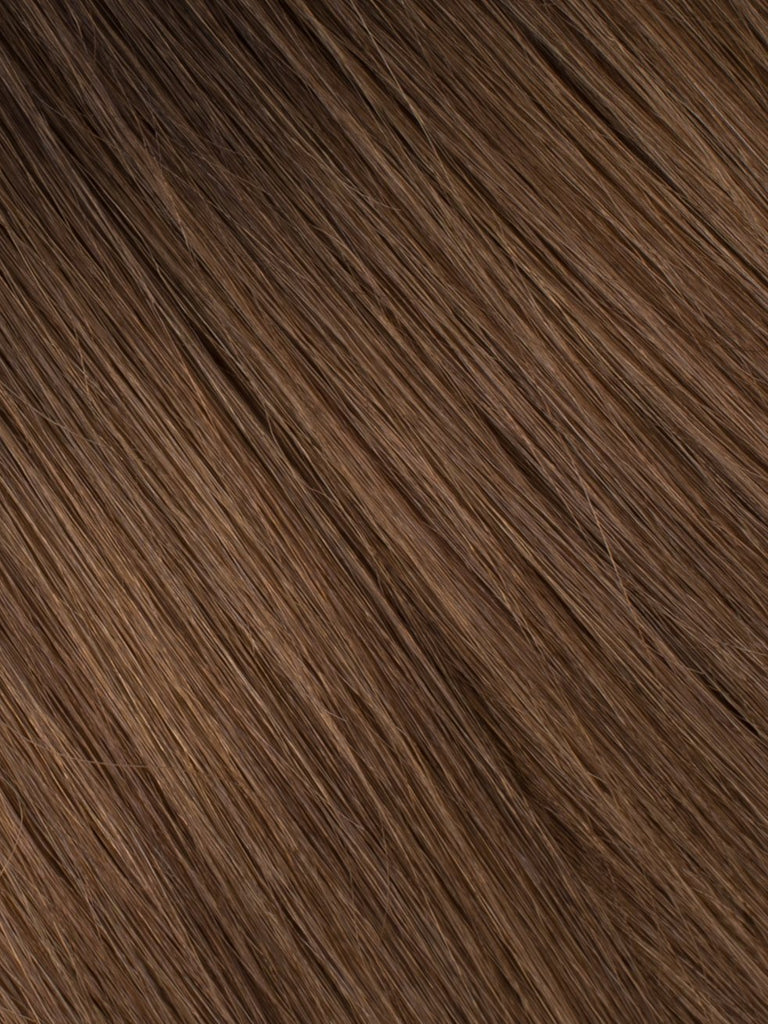 BELLAMI Professional Volume Weft 16" 120g  Dark Brown/Chestnut Brown #2/#6 Balayage Straight Hair Extensions
