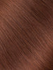 BELLAMI Professional Hand-Tied Weft 20" 72g Dark Chestnut Brown #10 Natural Hair Extensions