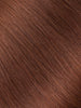 BELLAMI Professional Micro I-Tips 16" 25g  Dark Chestnut Brown #10 Natural Straight Hair Extensions