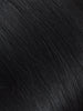 BELLAMI Professional Keratin Tip 16" 25g  Jet Black #1 Natural Straight Hair Extensions