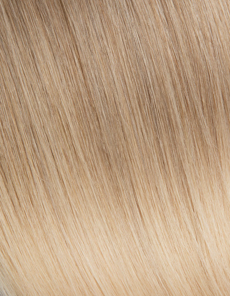 BELLAMI Professional Hand-Tied Weft 18" Midnight Ice Blonde #8C/60 Balayage