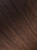 BELLAMI Professional I-Tips | 24" 25g  Mochachino Brown/Chestnut Brown #1C/#6 Ombre Straight Hair Extensions