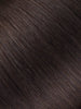 BELLAMI Professional Keratin Tip 20" 25g  Mochachino Brown #1C Natural Straight Hair Extensions