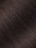 BELLAMI Professional Keratin Tip 16" 25g  Mochachino Brown #1C Natural Straight Hair Extensions