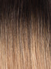 BELLAMI Professional Tape-In 20" 50g Mochachino Brown/Caramel Blonde #1C/#18/#46 Rooted Straight Hair Extensions