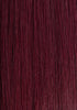 BELLAMI Silk Seam 60g 24" Volumizing Weft Straight Mulberry Wine Natural Clip-In Hair Extension