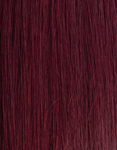 BELLAMI Professional Volume Weft 20" 145g Mulberry Wine #510 Natural Straight Hair Extensions