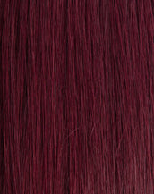 BELLAMI Professional Tape-In 18" 50g Mulberry Wine #510 Natural Straight Hair Extensions