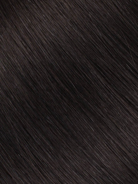 BELLAMI Professional Tape-In 24" 55g Off Black #1B Natural Body Wave Hair Extensions