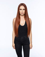 BELLAMI Silk Seam 16" 140g Spiced Crimson Natural Clip-In Hair Extensions