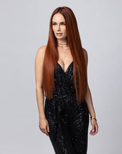 BELLAMI Silk Seam 16" 140g Spiced Crimson Natural Clip-In Hair Extensions