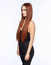 BELLAMI Silk Seam 18" 140g Spiced Crimson Natural Clip-In Hair Extensions