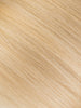 BELLAMI Professional Hand-Tied Weft | 22" 80g Sandy Blonde/Ash Blonde #24/#60 Sombre Hair Extensions