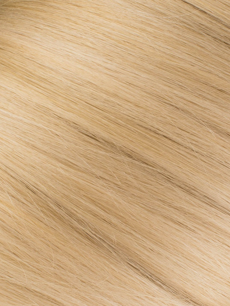 BELLAMI Professional I-Tips 24" 25g  Sandy Blonde/Ash Blonde #24/#60 Natural Straight Hair Extensions